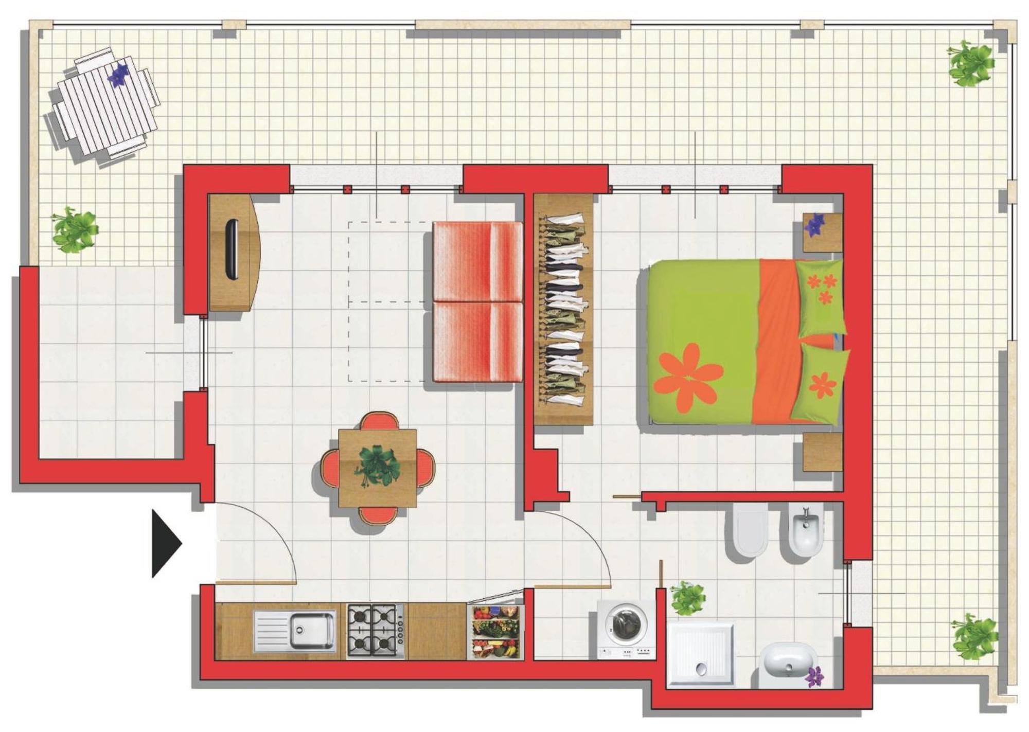 Residence Maryel Rimini Bagian luar foto